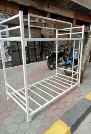 سرير حديد بملل والسلم والحاجز دورين Furniture oh