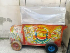 عرباي ذرة وبطاطا ثلاث عيون الرقم مفصول