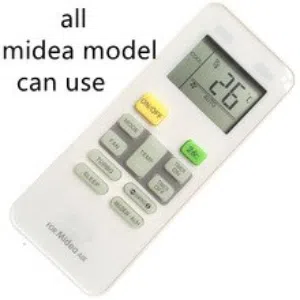 ريموت مكيف ميديا  Midea  A/C REMOTE
