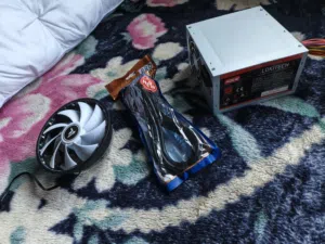 بور سبلاي 400W ومروحة تبريد معالج RGB