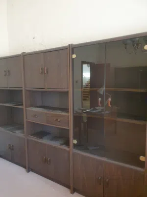 مكتبة ايطالية مستعملة 3 قطع