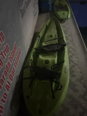 Green kayak for sale