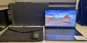 Laptop Asus Zenbook OLED screen