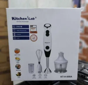 Mixeur Kitchen Lab 4×1  خلاط يدوي قوي 210W  توصيل 58 ولاية