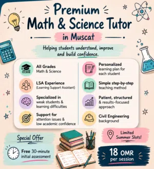 Premium Math and Science Tutor