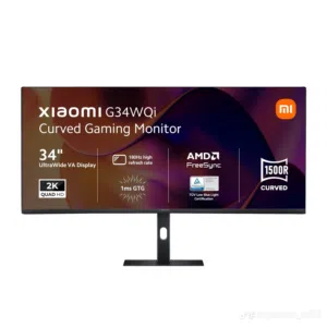 شاشة العاب 2026 G34WQI xiaomi جديدة مكرشمة
