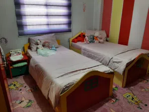 غرفة النوم اطفال الزرقاء _ جبل طارق 100دينار