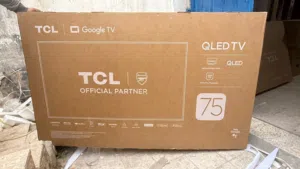 عرض نااار على شاشه TCL حجم 75 إنش 144Hz كيو ليد 75P8K