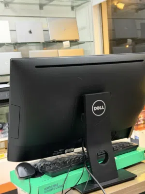 كمبيوتر مكتبي مدمج مع شاشة dell all in one Core i6 Ram 16GB 512GB SSD
