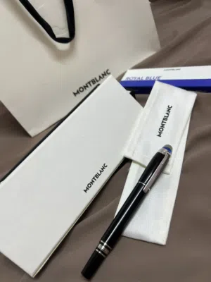 Montblanc StarWalker Rollerball أصلي جديد مع علبة  قلم فاخر