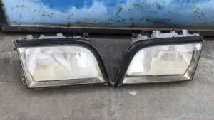 Mercedes w140 1994 headlights ليتات شبح