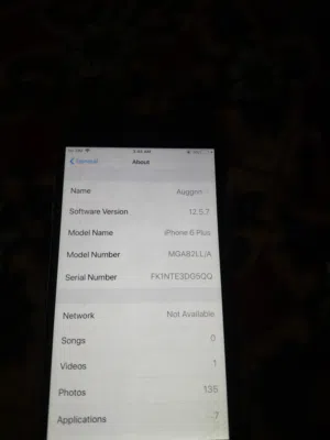 ايفون 6بلس حالة جيدا