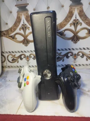 Xbox 360 مع دركسون نص لفه ويدتان شغالات