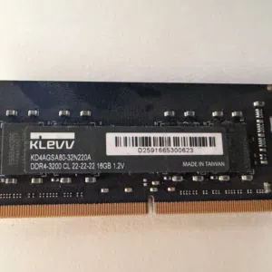 رام 16 لابتوب DDR4 تردد 3200 من شركة كليف .. جديد مستعمل شهر واحد فقط - وكالة الفواز شارع الصناعة ..