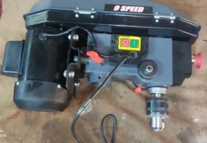 دريل صناعي ثابت كبير الماني ماركة OZITO تسع سرعات جديد بالكرتونة غير مستعمل بدون قاعدة