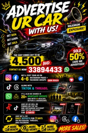 ADVERTISE UR CAR TODAY WITH US