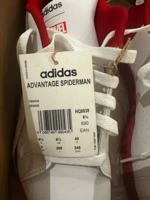 Adidas Advantage Spiderman Original جديد