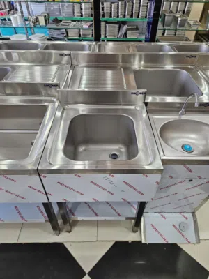 حوض استيل سنجل Single bowl :600* 600*850. Bowl:400*400*300mm للسعر تواصل معنا  contact us for price