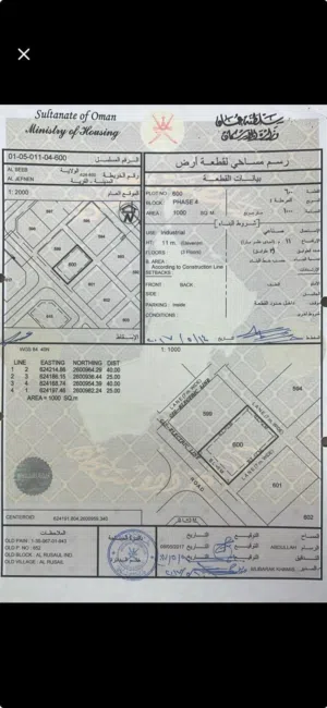 قريب شارع العام  صناعي الجفنين السيب