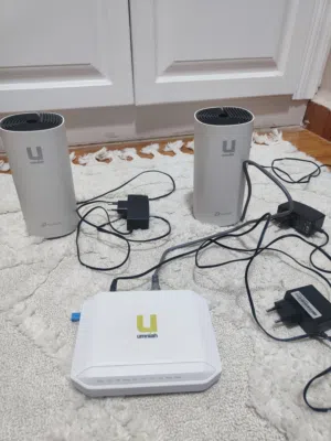 راوتر أمنية مع جهازين موزع