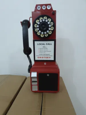 تخفيض 50% على مجسم هاتف لندن العمومي الكلاسيك، تحف معدنية صناعة يدوية ،