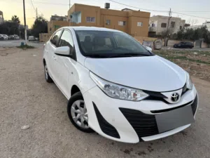 تويوتا يارس 2019، 1500cc، ممشى قليل 49990 كم، بحالة ممتازة.