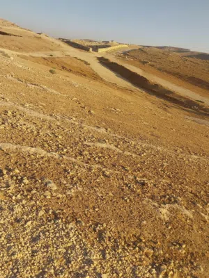ارض على طلة رصيفه