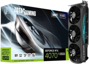4070 TI SUPER  Zotac trinity black
