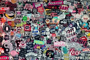 ستيكرات مميزة عالية الجودة لتزيين الهاتف واللابتوب والدفاتر