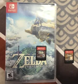bundle: zelda tears of the kingdom and breath of the wild