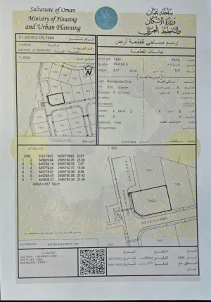 Residential Land for Sale in Muscat Amerat