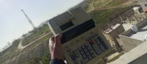 حاسبه على الكهرباء الأصلية شغالة 100% فقط19, دينار