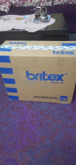 العقبه ماكينه خياطه ماركه britex جديده كرتونه احدث موديل بشاره