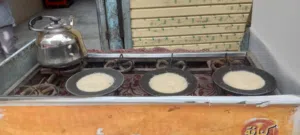 عربية كنافه للبيع مع الادوات