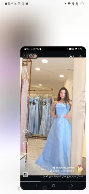 فستان  سهرة او خطبة