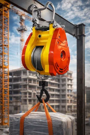 ونش كهربائي قوي – رفع نص طن بكل أمان!