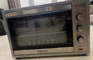 Black Decker Double Mirrored Oven