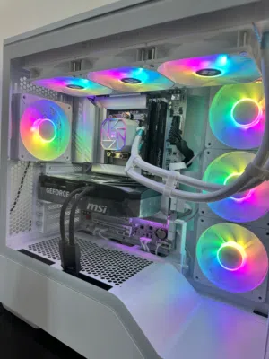 Intel Ultra 265KF+32GB+RTX 5070 جهاز جديد