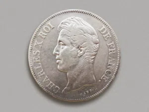 Deux 5 Francs France Argent 1848A et 1830M