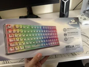 كيبورد ريدراغون Redragon K658 Irelia Pro مستعمل قليل جدا وبحالة ممتازة للبيع