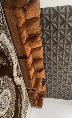 كنبات نظيفه مع السجاد التركي للبيع