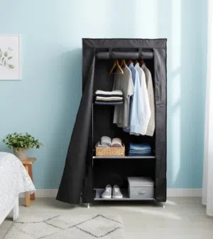 خزانة ملابس قماشية متعددة الطبقات عملية بتصميم حديث