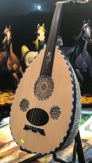 الات موسيقي الات وترية اعواد مختلفة احترافية وللمبتدئين جيتار كمان اعواد جوهرة آلفن خشب صدف يدوي