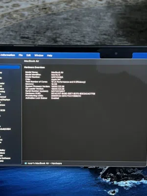 MacBook Air  ذاكرة 512  رام 16