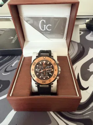Gc DiverCode Silicone 44 Chronograph Watch