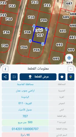 ارض سكن ج للبيع