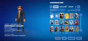 حساب فورت نايت +70 سكن