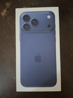 iPhone 17 pro Max ايفون 17 برو ماكس جديد ذاكرة 512 لون ازرق