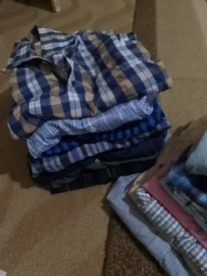 قمصان رجالي مقاساتLوميديوم عدد 21قميص كلهم 7