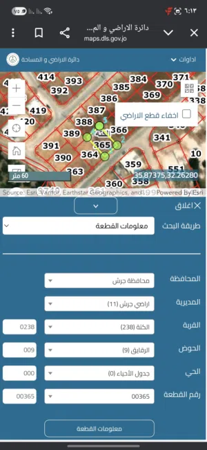 Mixed Use Land for Sale in Jerash Al-Kittah